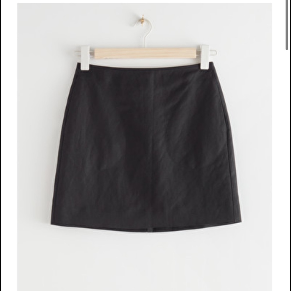 & other stories black skirt
